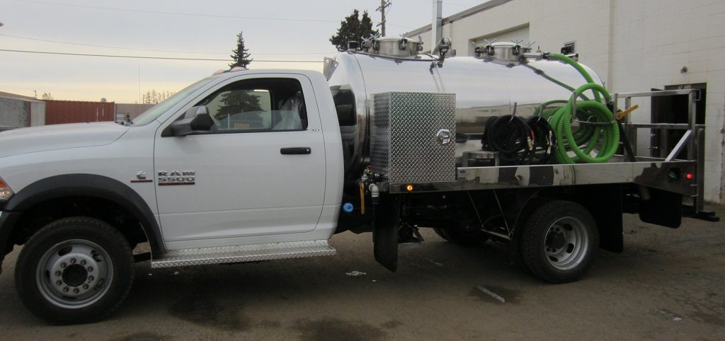 Portable toilet unit with Stainless steel tank and decking